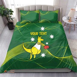 Personalised Australia Go Paris 2024 Bedding Set National Color Ver1