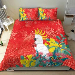 Sulphur-crested Cockatoo Christmas Bedding Set Australia Gumtree With Golden Wattle