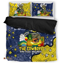 North Queensland Cowboys Custom Bedding Set - Australian Big Things Bedding Set