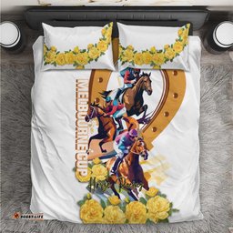 Melbourne Cup Australia Bedding Set Horse Racing Happy 164th Anniversary