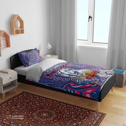Western Bulldogs NAIDOC Week 2024 Bedding Set Mascot Football DT02