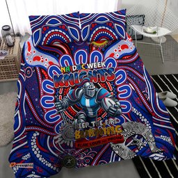 NAIDOC Week 2024 Knights Bedding Set Mascot Rugby DT02