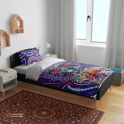 NAIDOC Week 2024 Knights Bedding Set Mascot Rugby DT02