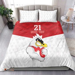 AFL Sydney Custom Bedding Set with Swans Mascot Simple Style