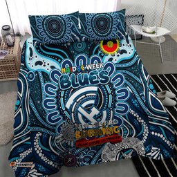 Carlton Blues NAIDOC Week 2024 Bedding Set Mascot Football DT02