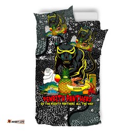 Penrith Panthers Custom Bedding Set - Australian Big Things Bedding Set