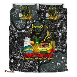Penrith Panthers Custom Bedding Set - Australian Big Things Bedding Set