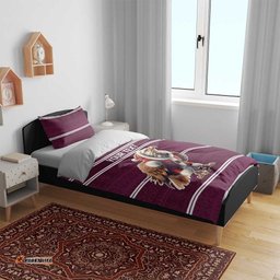 NRL Manly Warringah Christmas Personalised Bedding Set with Sea Eagles Mascot