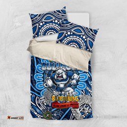 NAIDOC Week 2024 Bulldogs Bedding Set Mascot Rugby DT02