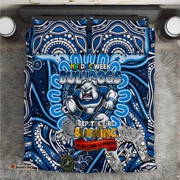 NAIDOC Week 2024 Bulldogs Bedding Set Mascot Rugby DT02