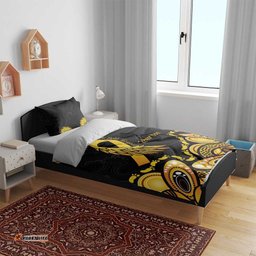 Be Bold Go Gold Aboriginal Ribbon Childhood Personalised Bedding Set