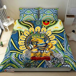 NAIDOC Week 2024 Eels Bedding Set Mascot Rugby DT02