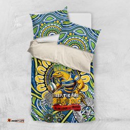 NAIDOC Week 2024 Eels Bedding Set Mascot Rugby DT02