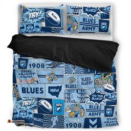 Cockroach Bedding Set - Team Of Us Die Hard Fan Supporters Comic Style