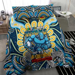 NAIDOC Week 2024 Titans Bedding Set Mascot Rugby DT02