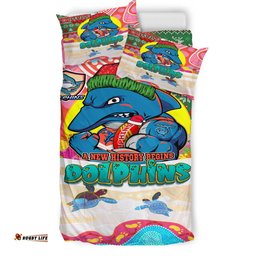 Redcliffe Dolphins Christmas Bedding Set - A New History Begins
