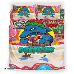 Redcliffe Dolphins Christmas Bedding Set - A New History Begins