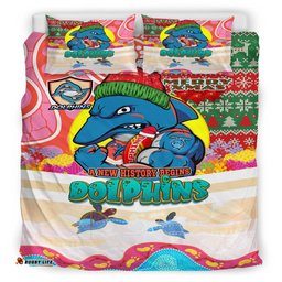 Redcliffe Dolphins Christmas Bedding Set - A New History Begins