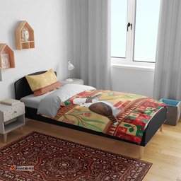 Australia Christmas Bedding Set Kookaburra Santa With Gumtree