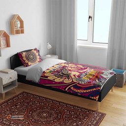 Brisbane Lions NAIDOC Week 2024 Bedding Set Mascot Football DT02