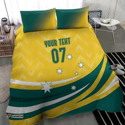 Australia 2024 Olympics Custom Bedding Set Rise of the Roos