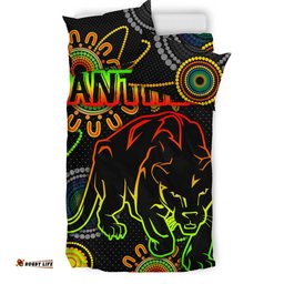 Penrith Panthers Bedding Set - Custom Indigenous Penrith Panthers Bedding Set