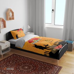 Australia Wallabies Rugby ANZAC Custom Bedding Set Gallipoli Soldier With Aboriginal Dots Art
