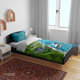 Personalised Sharks And Raiders Rugby Bedding Set Sporty Style