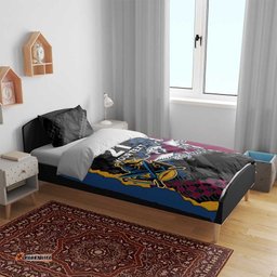 Titans and Manly Eagle Bedding Set Rugby Together Sporty Style