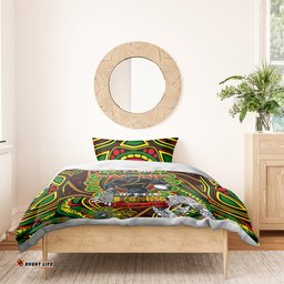 NAIDOC Week 2024 Panthers Bedding Set Mascot Rugby DT02