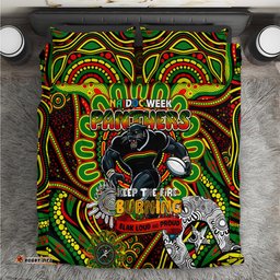 NAIDOC Week 2024 Panthers Bedding Set Mascot Rugby DT02