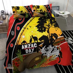 Dragons Rugby ANZAC Day Bedding Set Saints Rosemary Starry Night