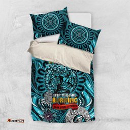 Port Adelaide Power NAIDOC Week 2024 Bedding Set Mascot Football DT02