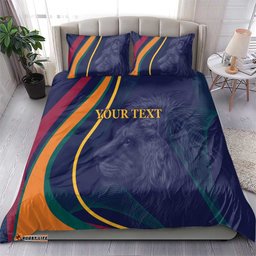 Custom Sri Lanka Cricket Bedding Set Shri Lanka Jathika Crikat Kandayama