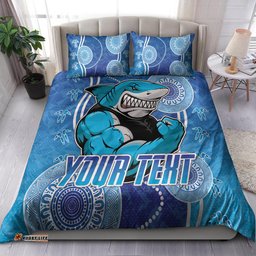 Cronulla-Sutherland Sharks Bedding Set - Custom Sutherland Cronulla-Sutherland Sharks Bedding Set