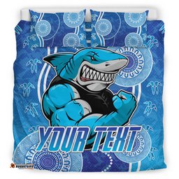 Cronulla-Sutherland Sharks Bedding Set - Custom Sutherland Cronulla-Sutherland Sharks Bedding Set