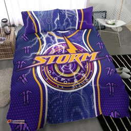 Melbourne Storm Bedding Set - Indigenous Melbourne Storm Bedding Set