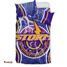 Melbourne Storm Bedding Set - Indigenous Melbourne Storm Bedding Set
