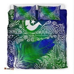 Australia Torres Strait Islander Bedding Set - Feather Torres AetherT
