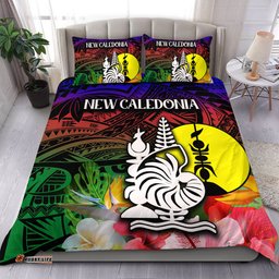 Amazing Aussie Australia South Sea Islanders I'm New Caledonian In Polynesian Style With Tropical Hibiscus Flowers Bedding Set
