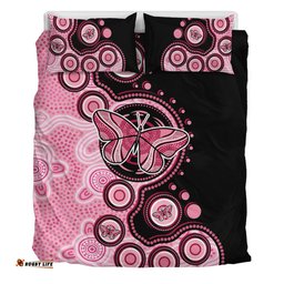 Amazing Aussie Australia Indigenous Butterfly Aboriginal Dot Arts Bedding Set