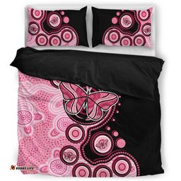 Amazing Aussie Australia Indigenous Butterfly Aboriginal Dot Arts Bedding Set