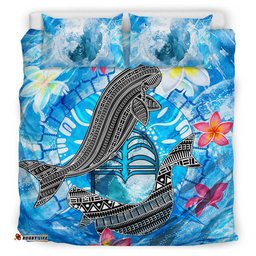 Amazing Aussie Australia Torres Strait Sea, Dhari And Dugongs Bedding Set