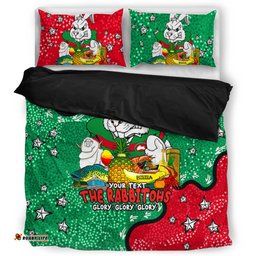 South Sydney Rabbitohs Bedding Set - Australian Big Things Bedding Set
