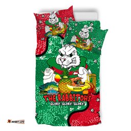 South Sydney Rabbitohs Bedding Set - Australian Big Things Bedding Set