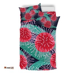 Australia Aboriginal Bedding Set - Australian Hakea Flower Artwork Bedding Set