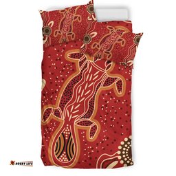 Australia Aboriginal Inspired Bedding Set - Indigenous Platypus Ver 1