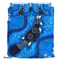 Australia Aboriginal Bedding Set - Platypus Art Bedding Set