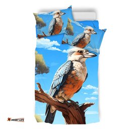 Australia Kookaburra Bedding Set - Kookaburra With Blue Sky Bedding Set