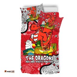 St. George Illawarra Dragons Custom Bedding Set - Australian Big Things Bedding Set
